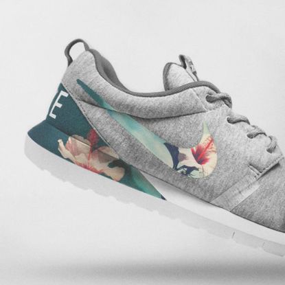 Obrazek Nike Floral Roshe Customized Running Shoes