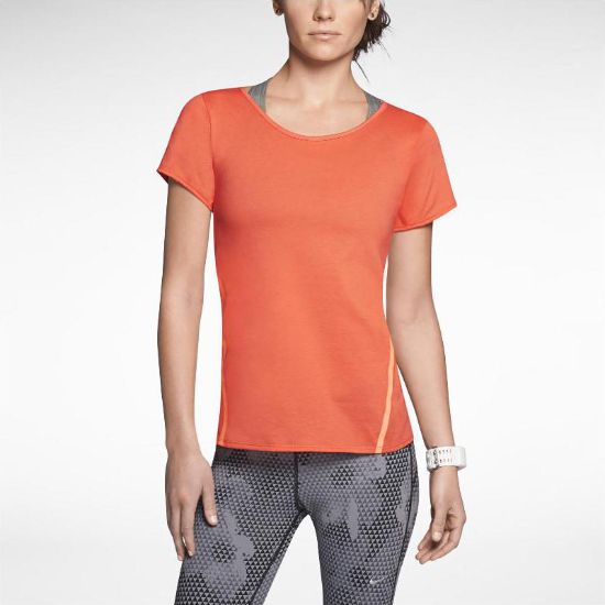 Obrazek Nike Tailwind Loose Short-Sleeve Running Shirt